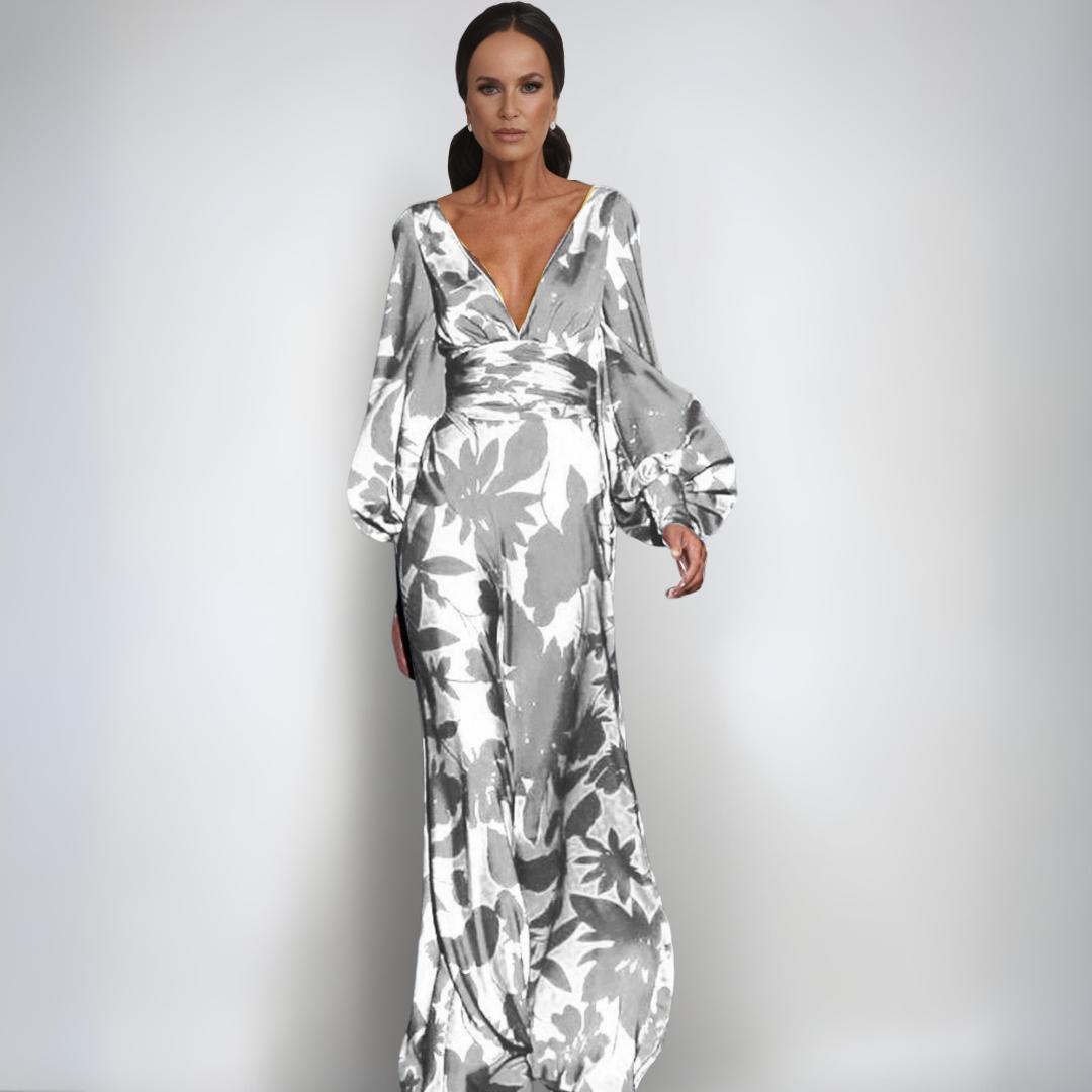 Alice | Elegantní Květinové Zavinovací Šaty