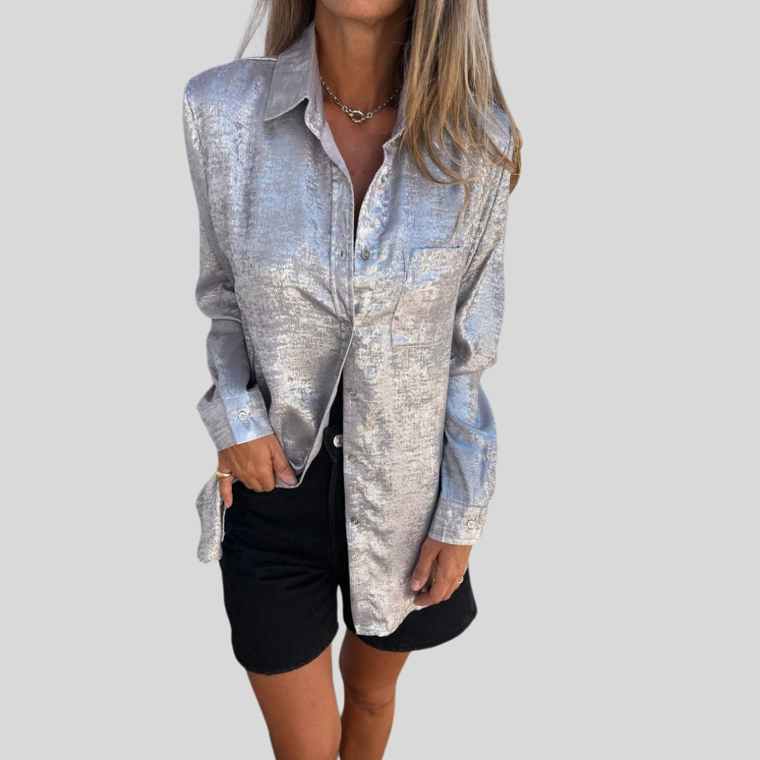 Andrea | Elegantní hedvábná halenka