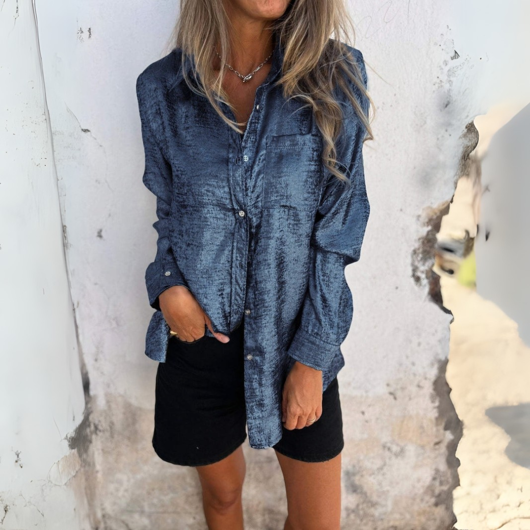 Andrea | Elegantní hedvábná halenka