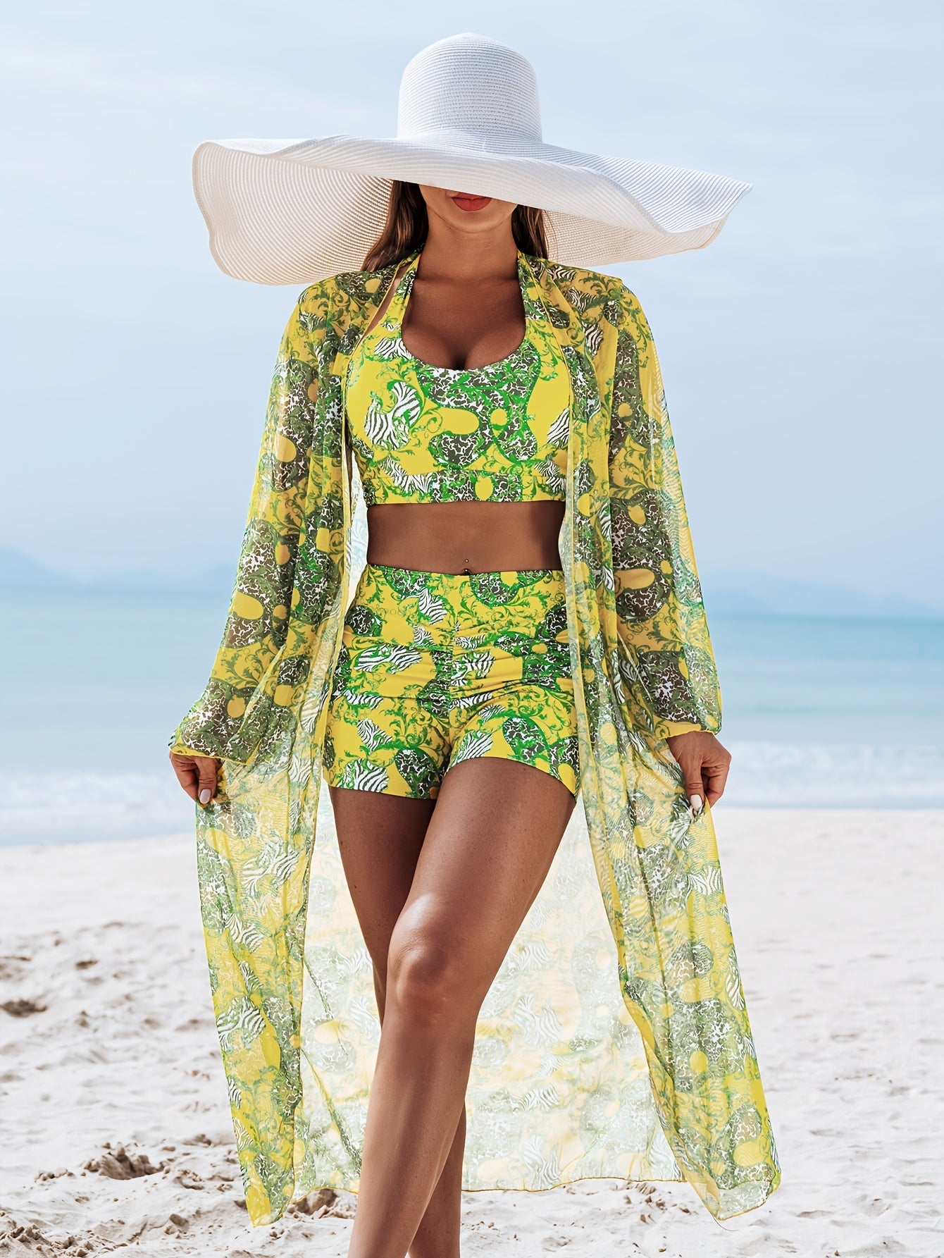 Isla – Elegantní 3dílná plážová sada