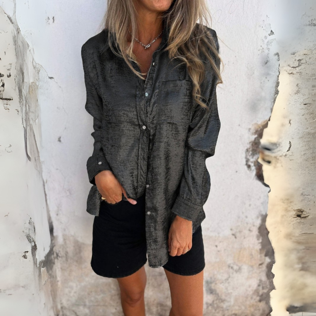 Andrea | Elegantní hedvábná halenka