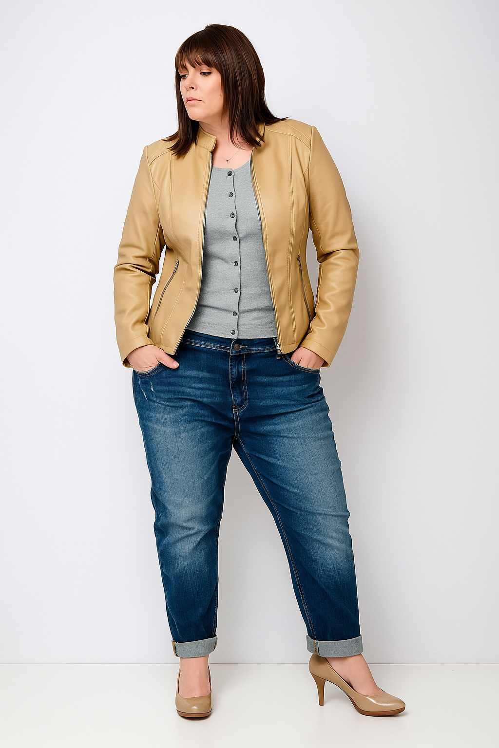 Aurelia™ | Luxusní kožená bunda pro ženy