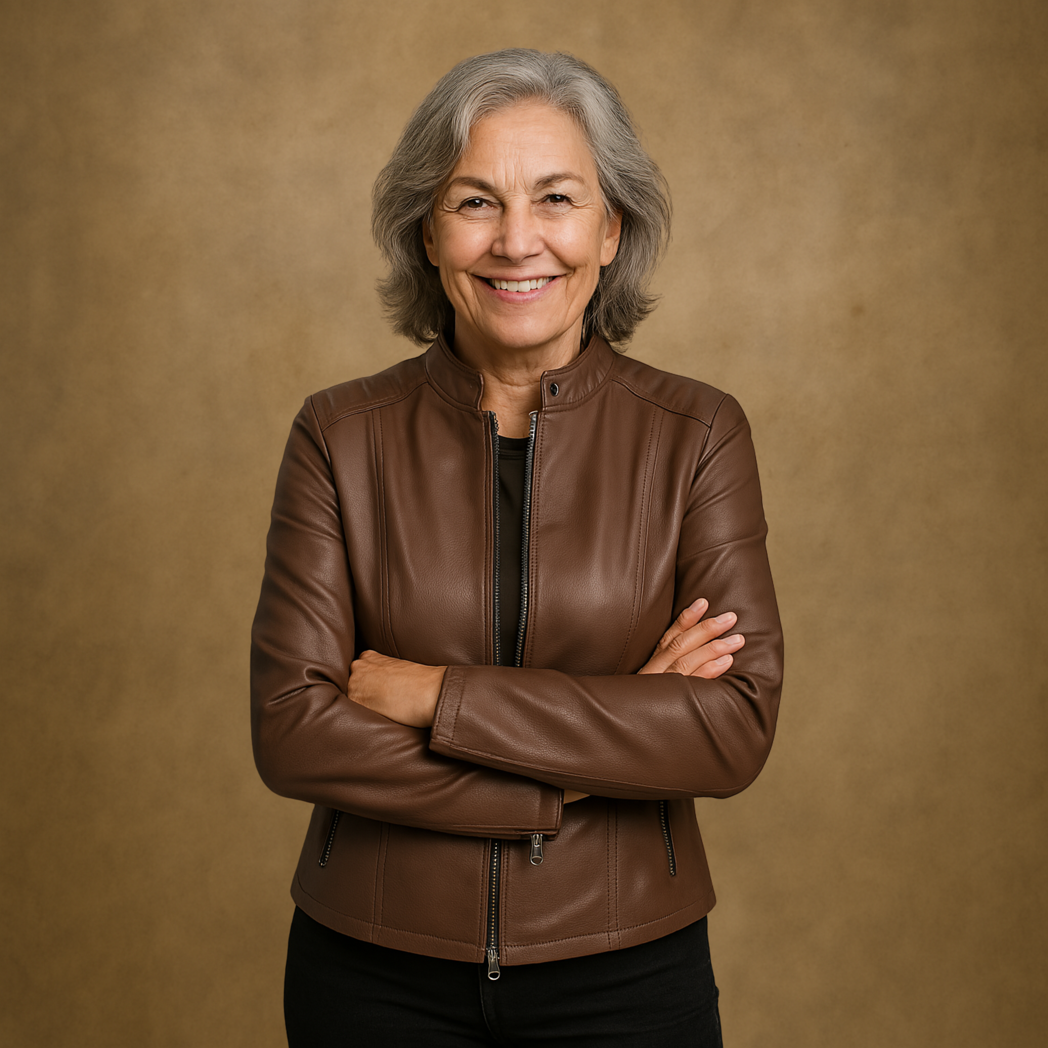 Aurelia™ | Luxusní kožená bunda pro ženy