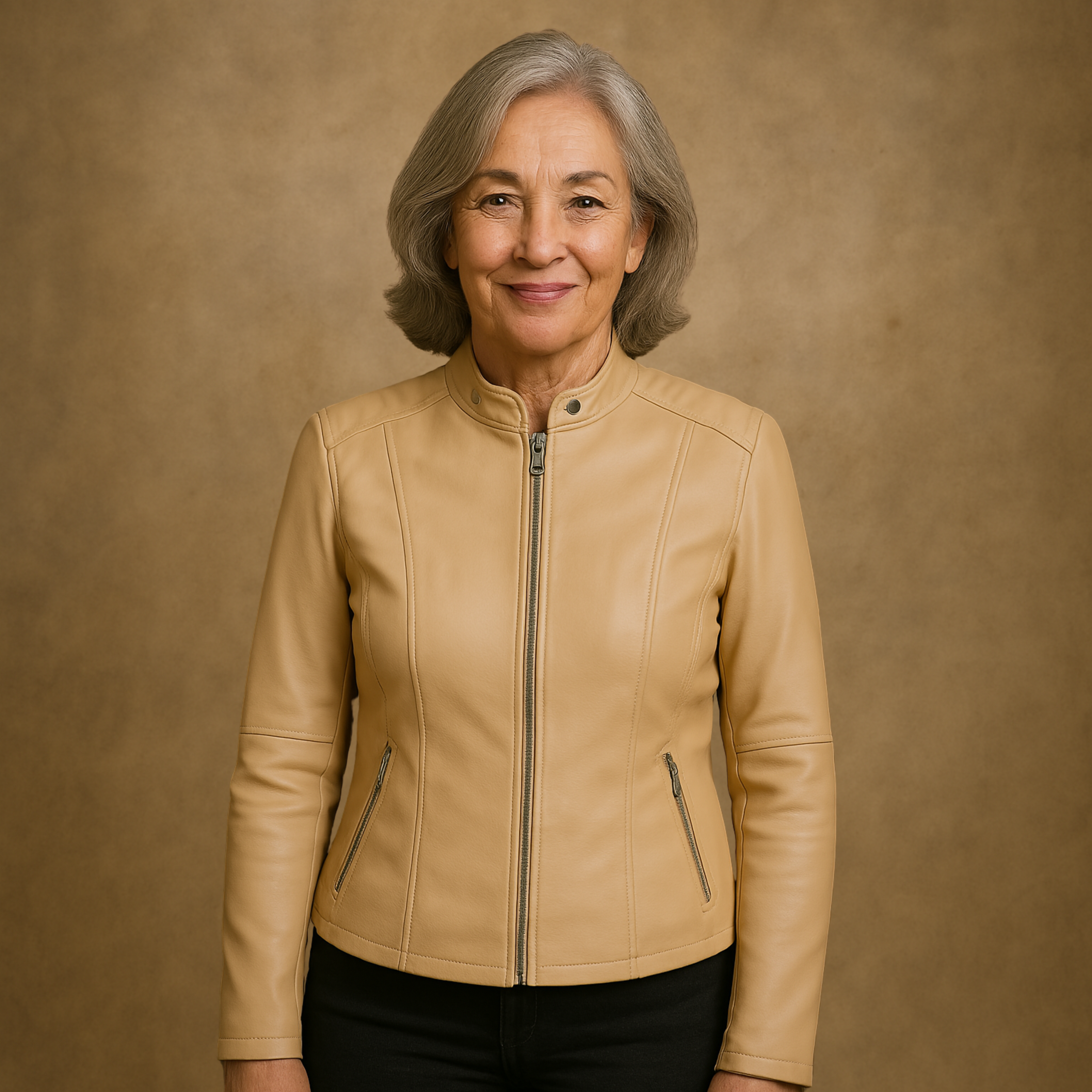 Aurelia™ | Luxusní kožená bunda pro ženy