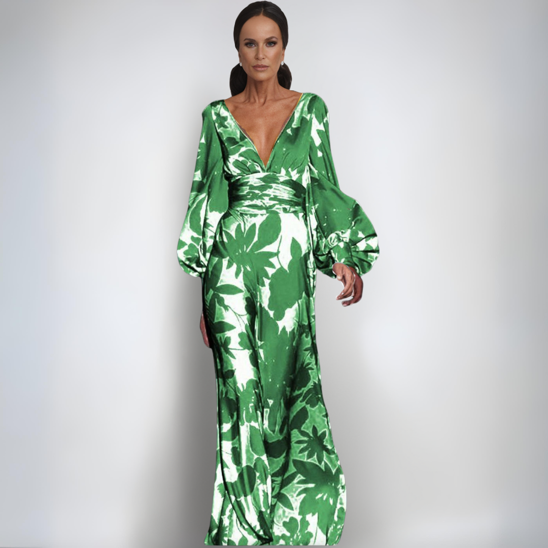 Alice | Elegantní Květinové Zavinovací Šaty