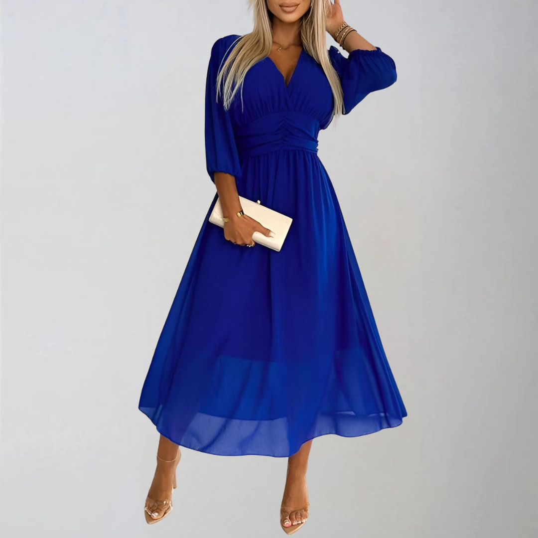 Adéla | Lehké elegantní šaty z šifonu