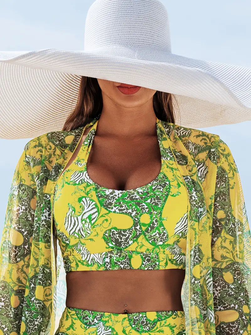 Isla – Elegantní 3dílná plážová sada