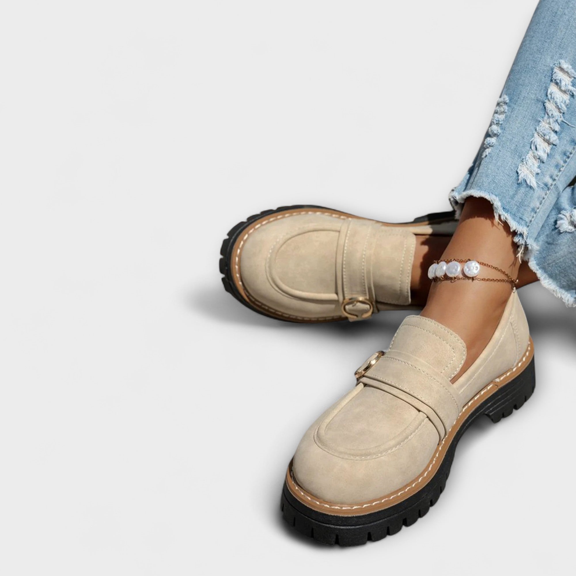 Lora – Casual Loafers s Kulatou Špičkou