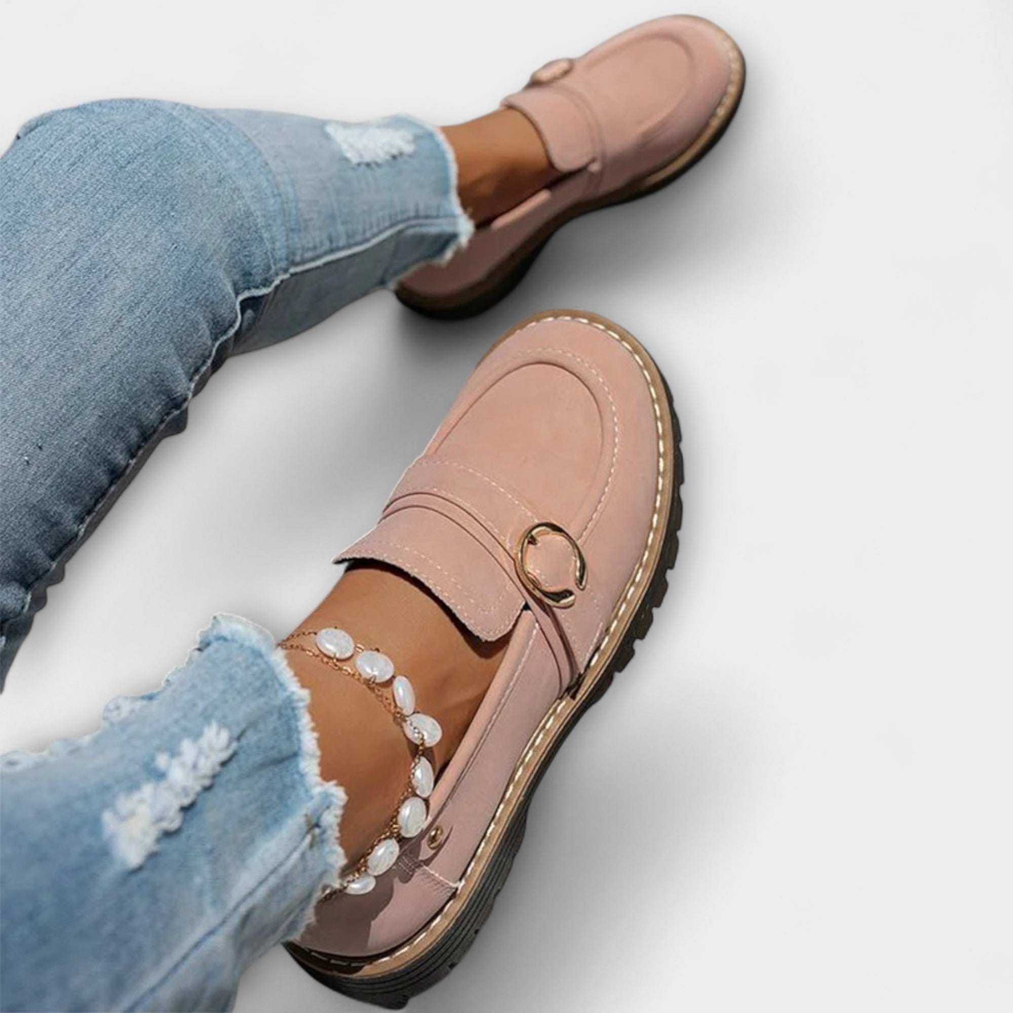 Lora – Casual Loafers s Kulatou Špičkou