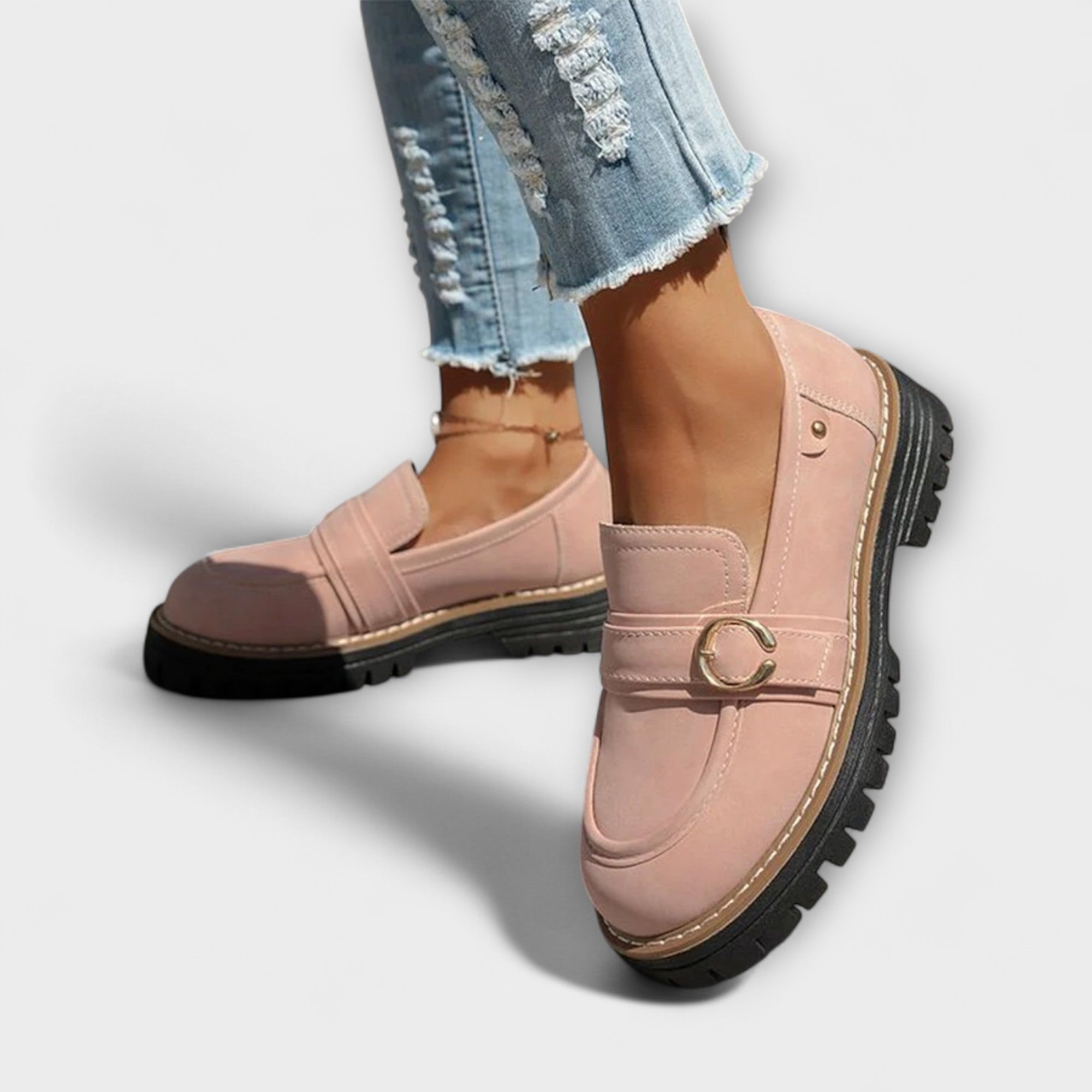 Lora – Casual Loafers s Kulatou Špičkou