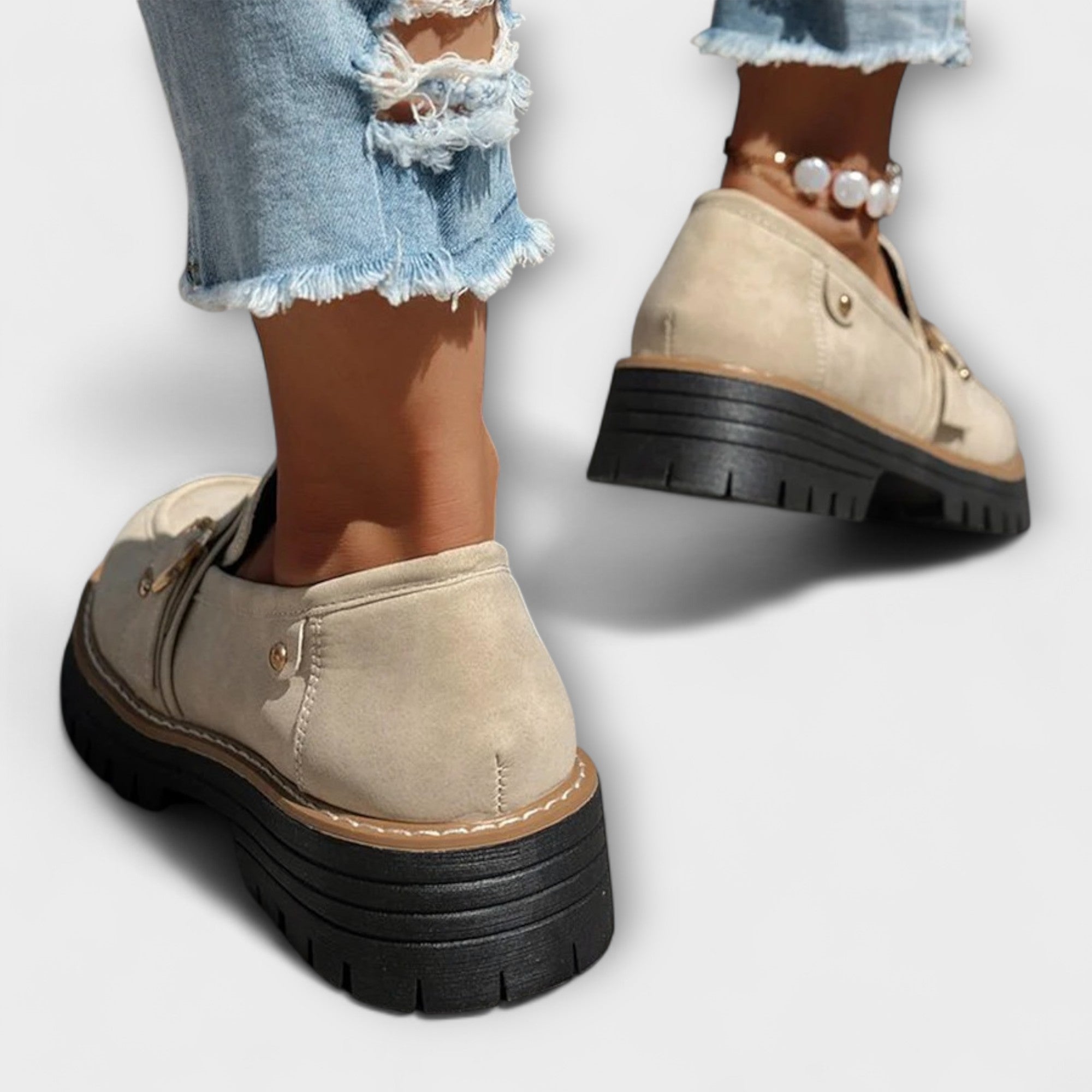 Lora – Casual Loafers s Kulatou Špičkou