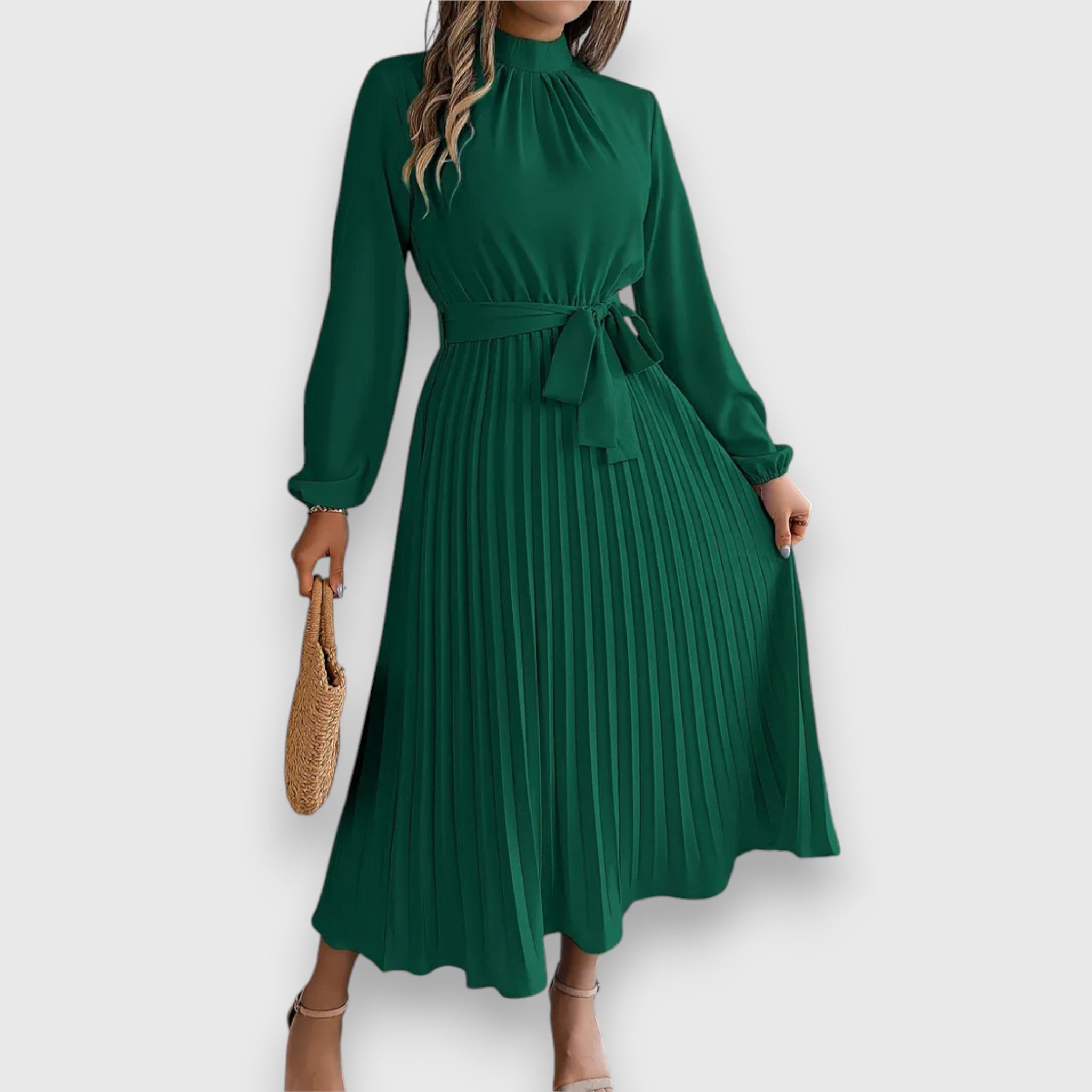 Stacey™ | Plisované Midi Šaty – Nadčasová Elegance pro Každou Příležitost