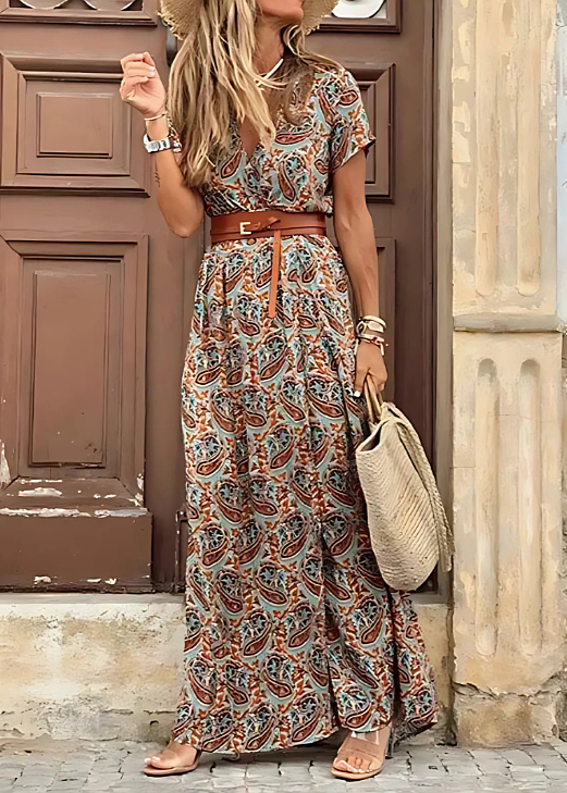 Sybella – Lehká maxi šaty boho