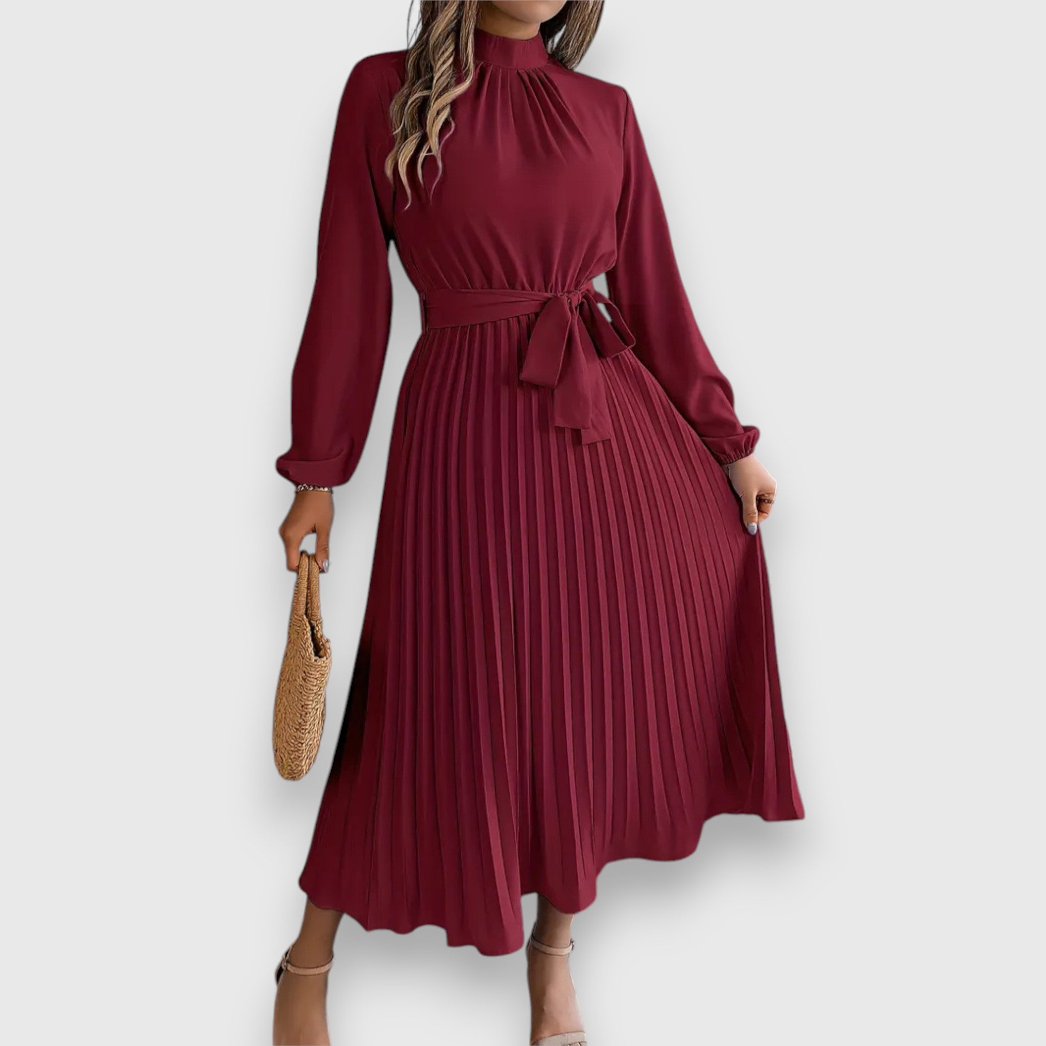 Stacey™ | Plisované Midi Šaty – Nadčasová Elegance pro Každou Příležitost