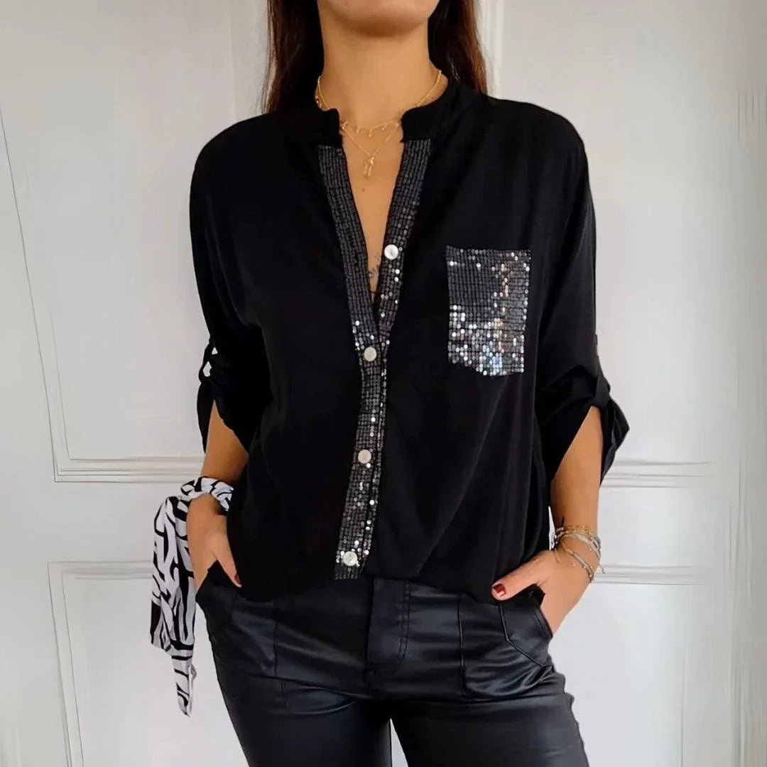 Alena | Elegantní halenka bez záhybů