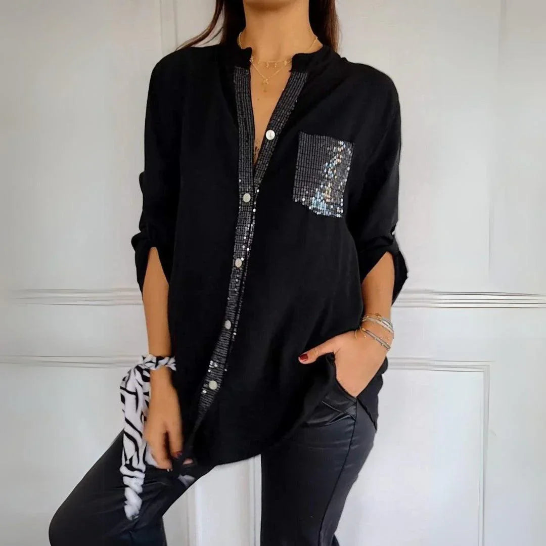 Alena | Elegantní halenka bez záhybů