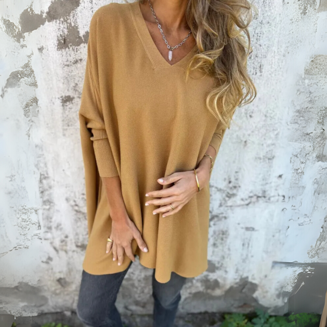 Eliška | Pohodlný boho pletený top