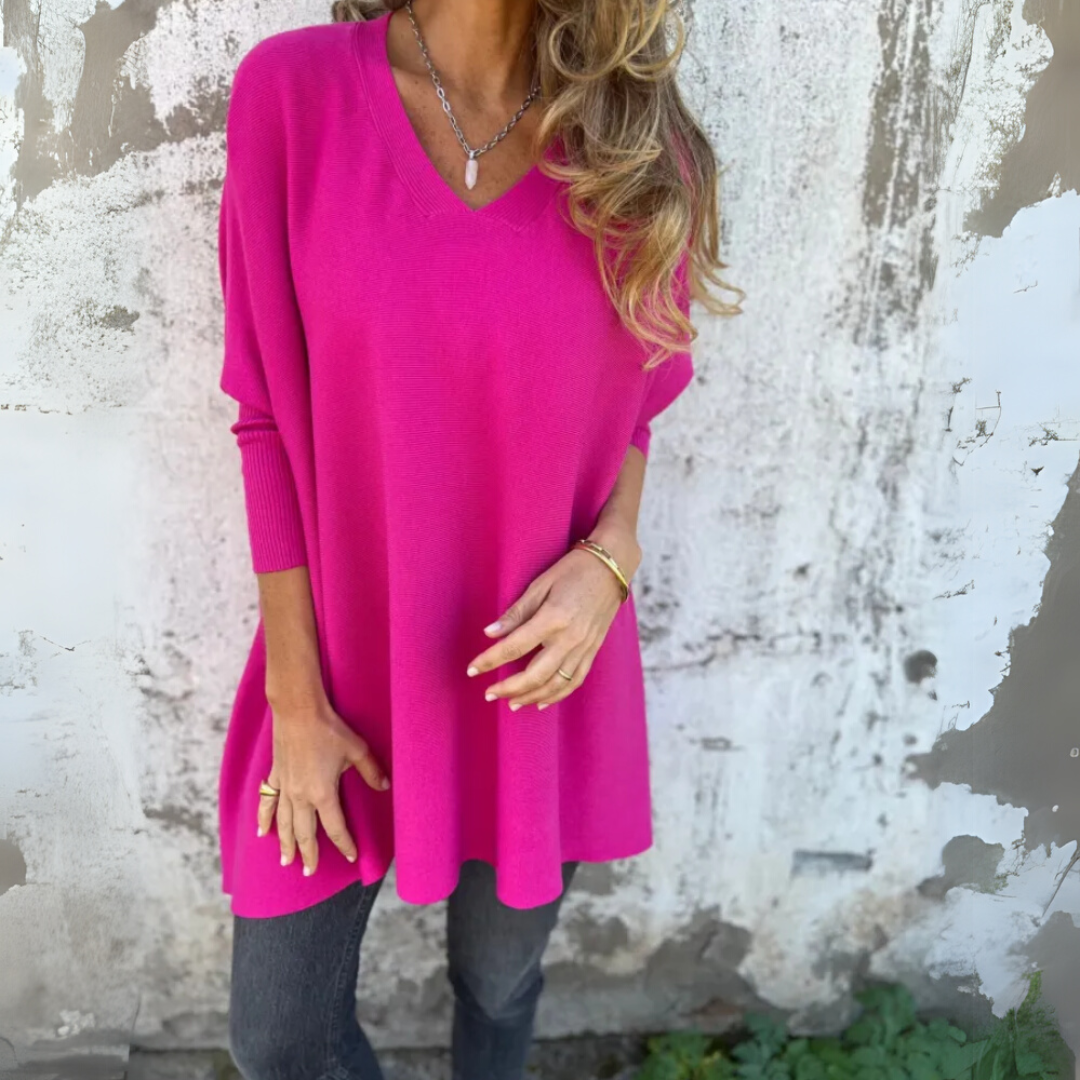 Eliška | Pohodlný boho pletený top