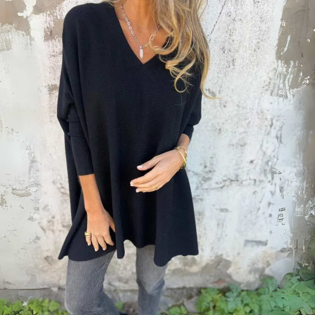 Eliška | Pohodlný boho pletený top