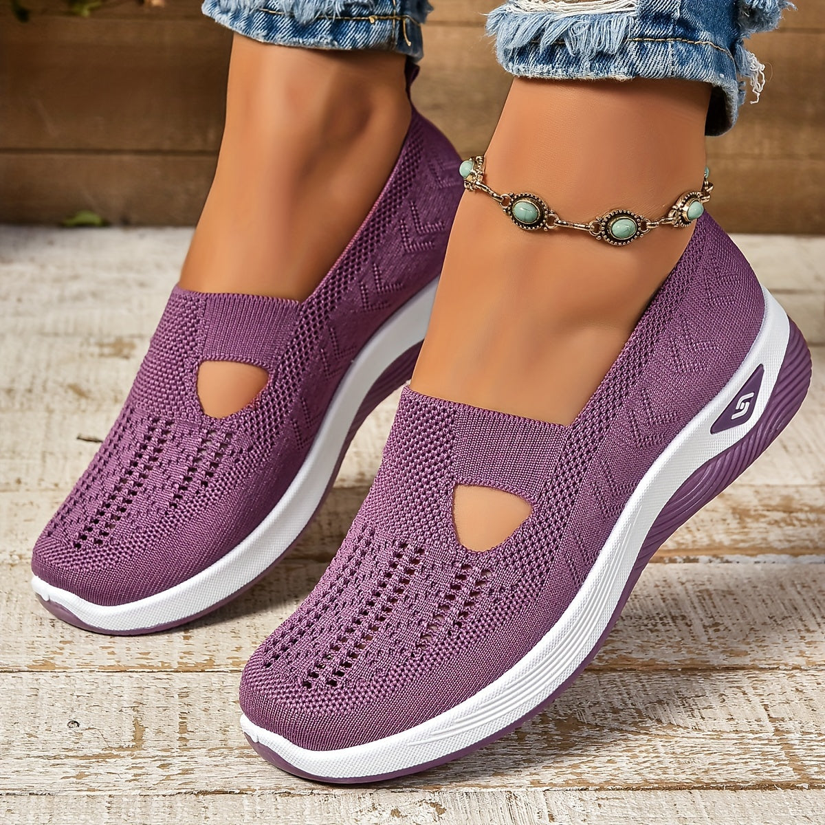 Carmelle – Slip-On prodyšné turistické boty