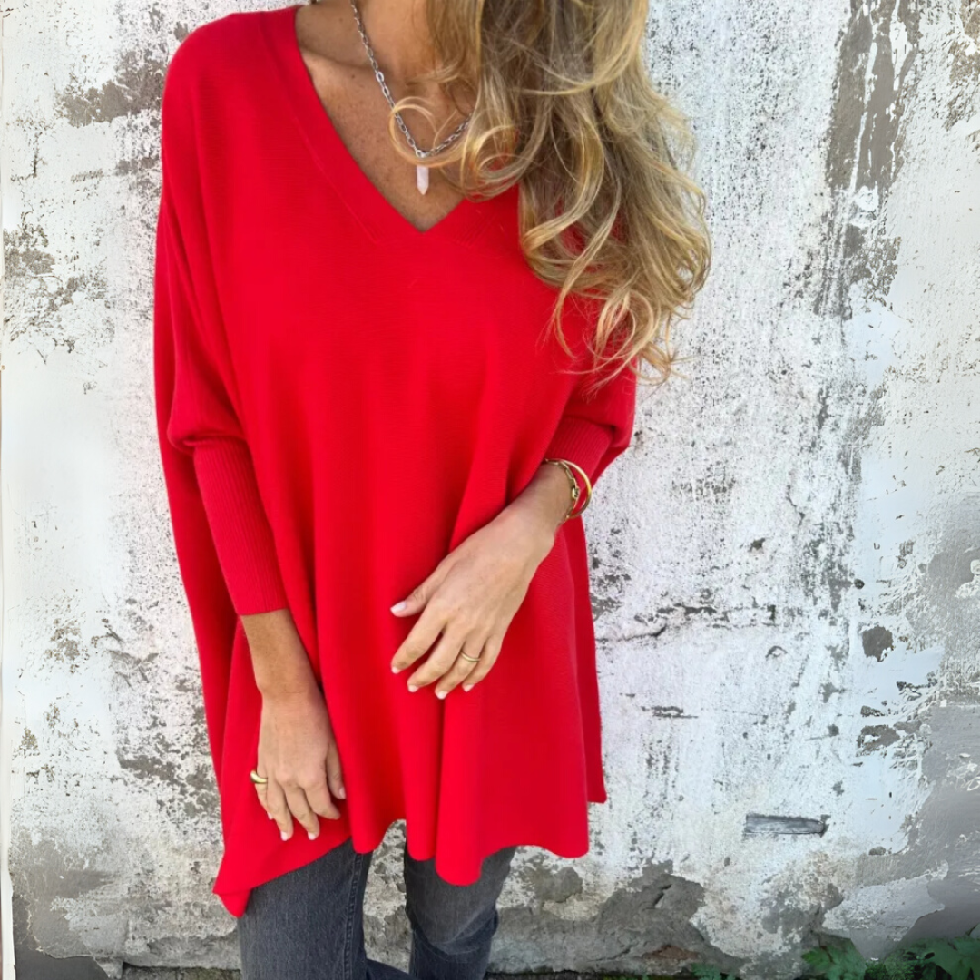 Eliška | Pohodlný boho pletený top