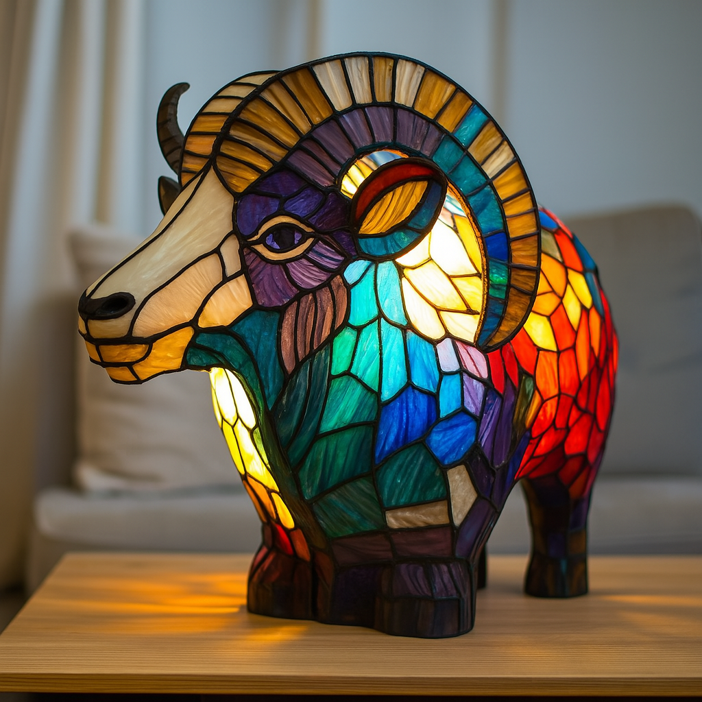 Bijou | Lampička Magisk z barevného skla
