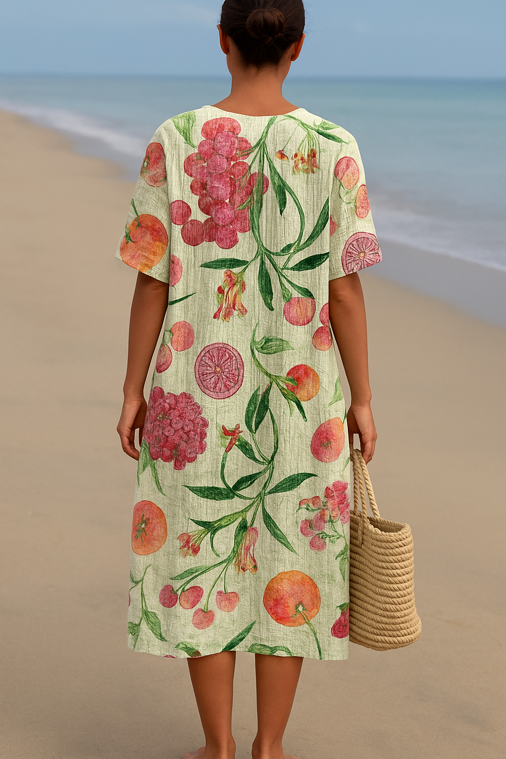 CÉLESTE | Vintage botanická šaty