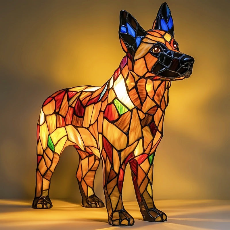 Bandit | Lampa pro psy Magisk z barevného skla