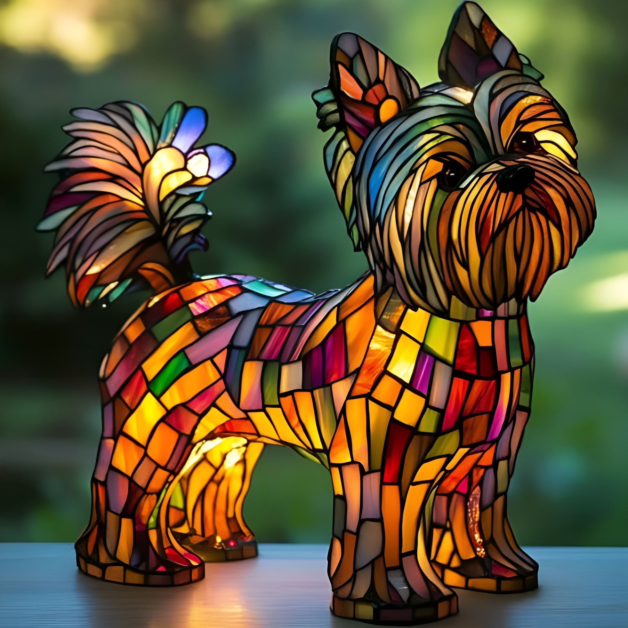 Lili   | Lampa pro psy Magisk z barevného skla