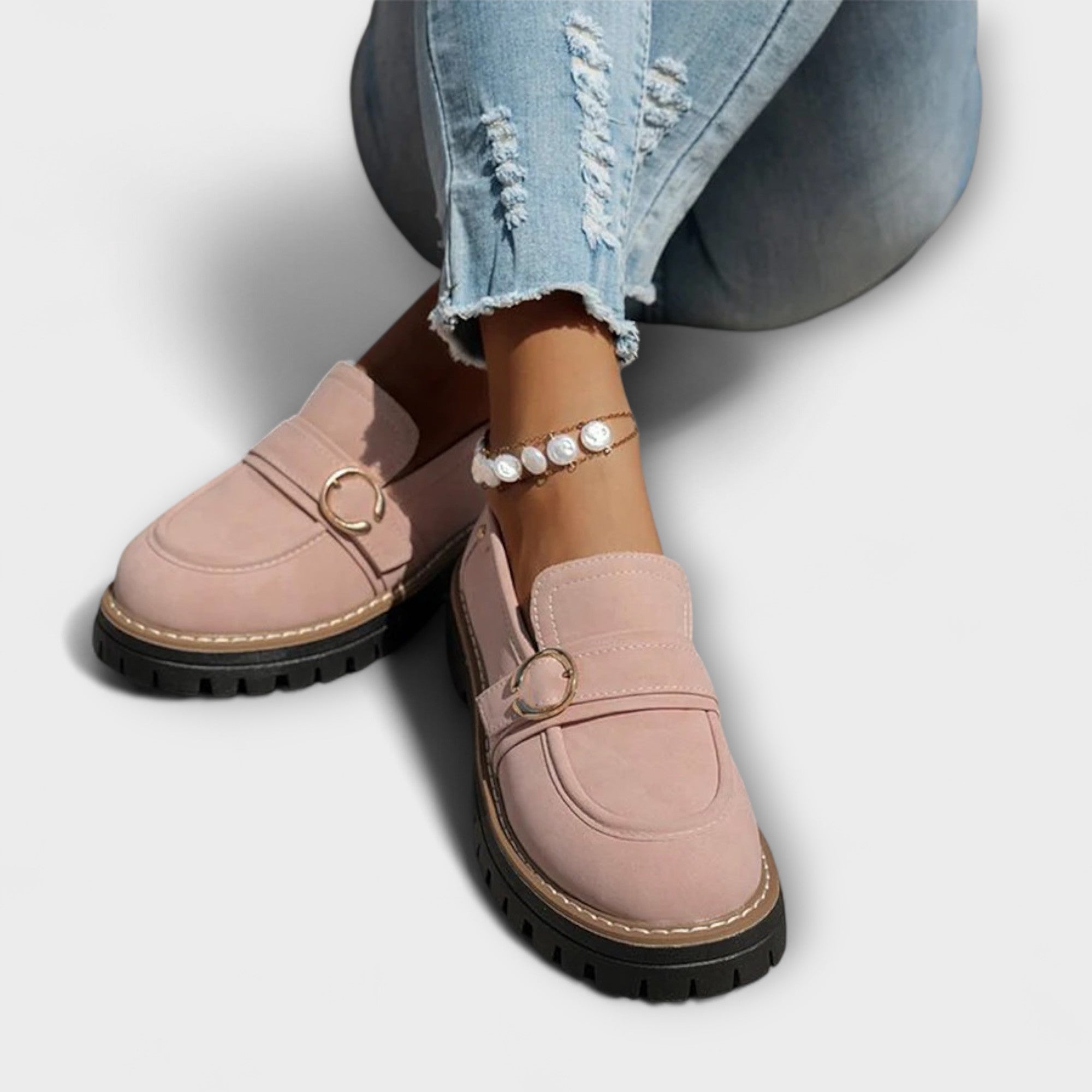 Lora – Casual Loafers s Kulatou Špičkou