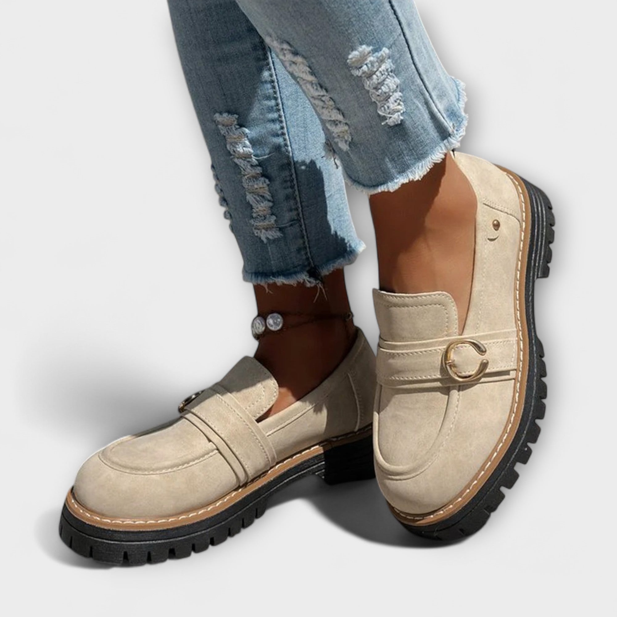 Lora – Casual Loafers s Kulatou Špičkou
