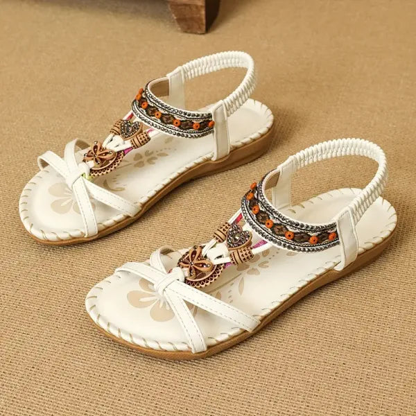 Signe – Ortopedické sandály s boho detaily